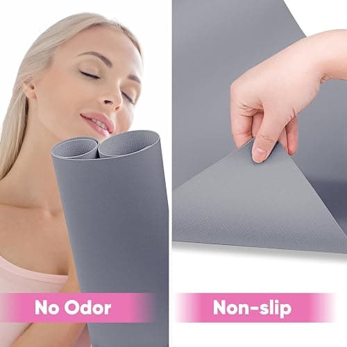 Subay Nail Art Table Mat, Fiber PU Leather Nail Arm Rest Pad for Acrylic Nails, Foldable Nail Hand Rest Pillow Manicure Pad Acrylic Nail Desk Mat for Nail Technician - Grey thumbnail 5