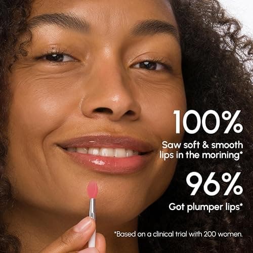 MAREE Lip Mask Overnight - Lip Moisturizer For Very Dry Lips - Hydrating Lip Butter Balm with Hyaluronic Acid & Collagen - Overnight Lip Treatment - Lip Sleeping Mask Repair - Hidratante de Labios thumbnail 9