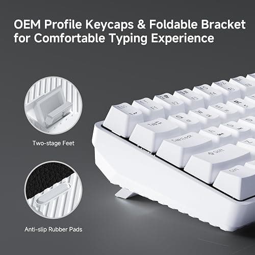 TMKB Falcon M1SE Ultralight Honeycomb Gaming Mouse and T61SE 60% Mechanical Gaming Keyboard Combo thumbnail 6