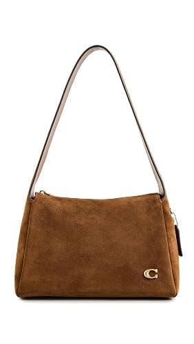 COACH Women's Suede Lola Shoulder Bag - Image 1