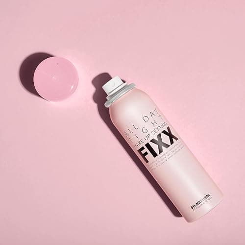 SONATURAL All Day Tight Make Up Setting Fixer – Award-Winning Makeup Setting Spray, Ultra-Fine Mist for Long-Lasting Wear – With Centella, Tea Tree & Lemon Extracts – Korean Skincare, 2.53 fl oz thumbnail 2