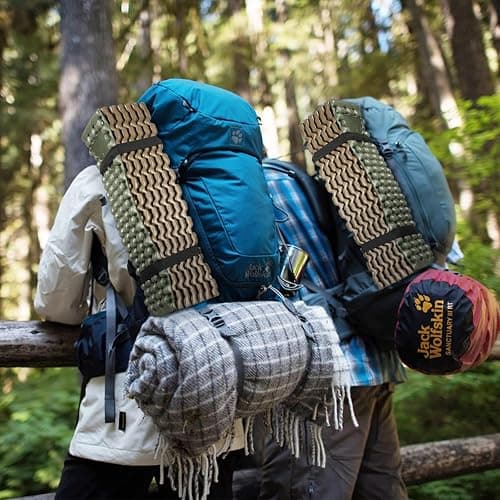 Foam Camping Pads for Hiking, Ultralight Closed Cell Mattress, Waterproof Soft Mat for Adults, Wide Picnic Yoga Mats, Folding Sleeping Pad for Outdoor Backpacking thumbnail 9