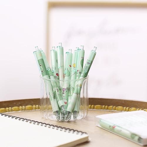 Mr. Pen- Cute Frog Gel Pens, 8Pack, Black Ink, Cute Animal Pen, Gel Pens Fine Point 0.5mm thumbnail 8