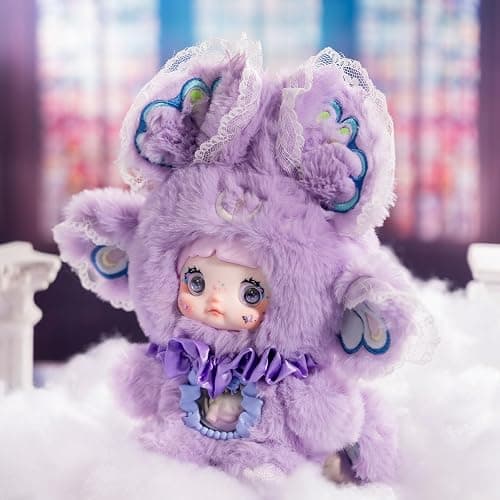 Nommi Blind Box Plush Figures, Cute Vinyl Blind Box Plush Doll, Nommi Fantasy World Series Collectible Toys, Kawaii Action Figure Mystery Box for Gifts, Single Box (1 of 7 Possible Styles) thumbnail 5