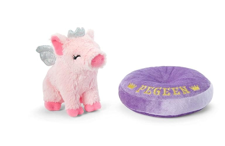 American Girl WellieWishers 14.5-inch Doll Pegeen the Pig Pet with Wings and Crown plus Pillow Bed, For Ages 4+ thumbnail 2