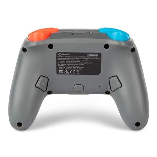 PowerA Nano Enhanced Wireless Controller for Nintendo Switch - Grey-Neon thumbnail 4
