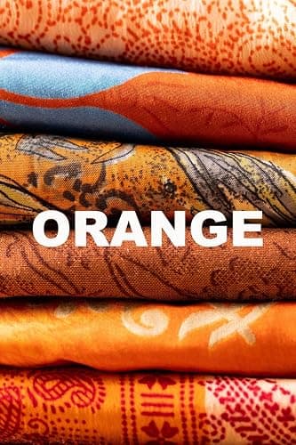 Assorted Hippie Colorful Curtains Light-Filtering – Boho Curtains, Bed Canopy Panel, Tapestry or Window Treatment Patchwork Orange Color (84 X 43 Inches) thumbnail 7