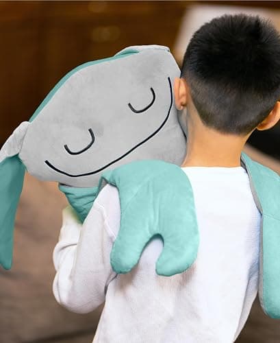 Bumpas Weighted Plush Toy – Machine Washable Calming Stuffed Animal for Kids – Arms and Body are Weighted to Give a Realistic Hug – Soft Companion for Playtime, Naptime & Travel (Shuggy) thumbnail 2