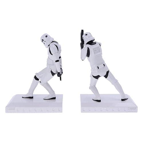 Nemesis Now Serre-Livres Stormtrooper Original de 18,5 cm, résine, Blanc, Produit sous Licence Officielle Stormtrooper, Deux Figurines Stormtrooper pour Garder Vos Livres Droits thumbnail 3