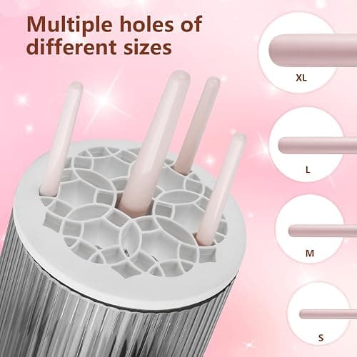Electric Makeup Brush Cleaner, 6500RPM Automatic Makeup Brush Cleaner Machine, Portable Design with 1800mAh Rechargeable Battery for Makeup Brushes, Perfect Gift for Makeup Lovers thumbnail 9