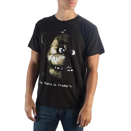 Five Nights at Freddy's Black T-Shirt - Image 1