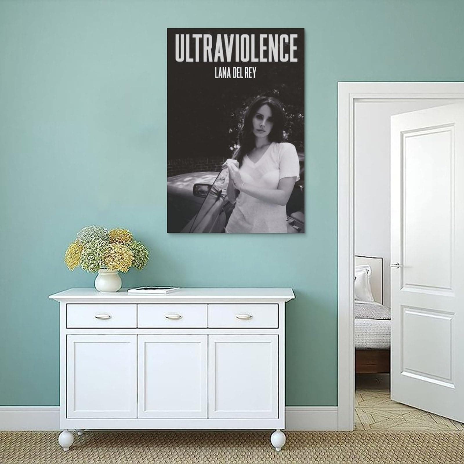 Lana Del Rey Poster Singer Music Vintage Album Cover Poster Canvas Painting Wall Art Picture Home Decor Print For Bedroom Living Room Dorm Study Bar Office 12x18inch(30x45cm) thumbnail 4