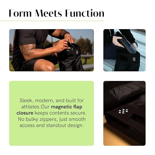 Salt Aērcase Smell Proof Cleat Bag – Regular Size - Athletic Soccer & Golf Shoe Bag for Smelly Cleats & Gym Shoes- Durable, Water-Resistant, & Easy to Clean thumbnail 5