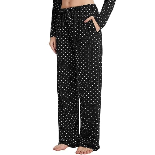 Suewon 3 Pack: Pajama Pants Women, 4-Way Stretch Soft Lounge Bottoms, Comfy Sleepwear with Pockets (Available in Plus Size) thumbnail 3