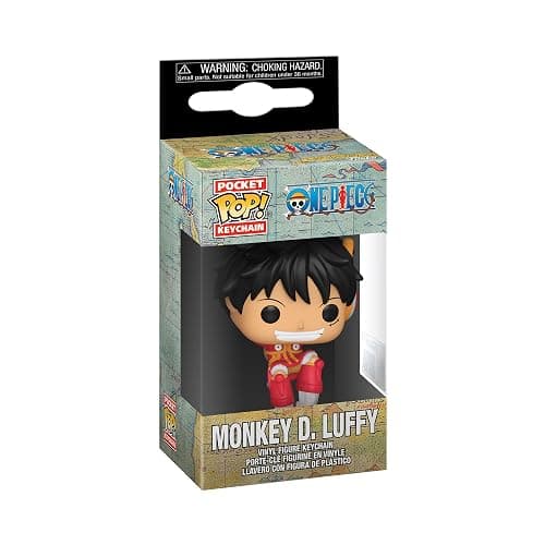 Funko Pop! Keychain: One Piece 1 - Monkey D. Luffy - (Egghead) - Monkey D. Ruffy - Novelty Keyring - Collectable Vinyl Mini Figure - Stocking Filler - Gift Idea - Anime Fans thumbnail 2