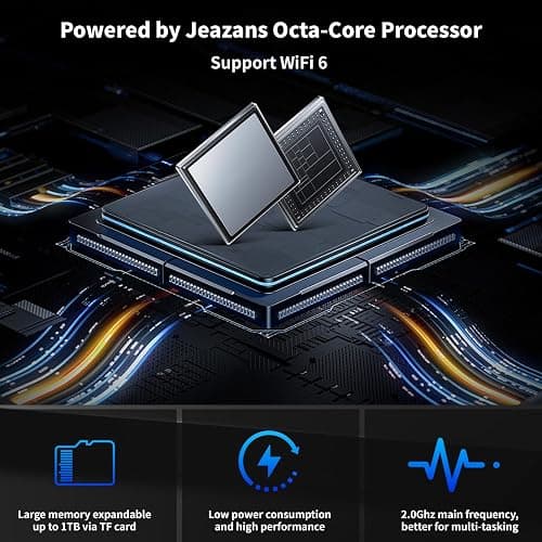 Latest 2025 Upgraded Android Tablet 10.1 Inch with IPS HD Touch Screen, Dual Camera, 64GB Storage 1TB Expansion, 8 in 1 Tablets Kit with Keyboard, Protective Case, Mouse, Stylus, BT 5.4, WiFi 6 thumbnail 4