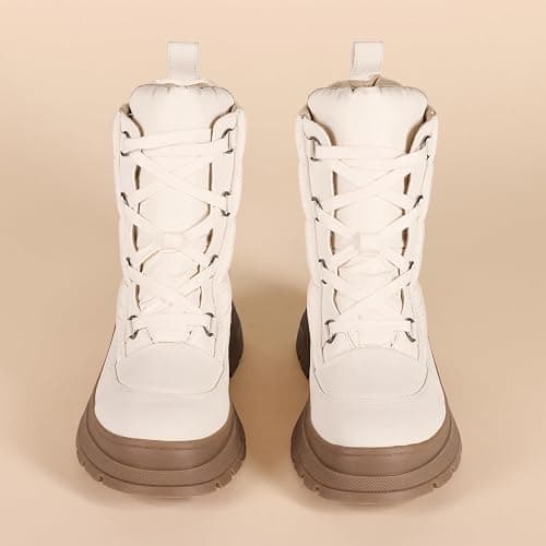 Amazon Essentials Women's Lace Up Puffer Boot thumbnail 4