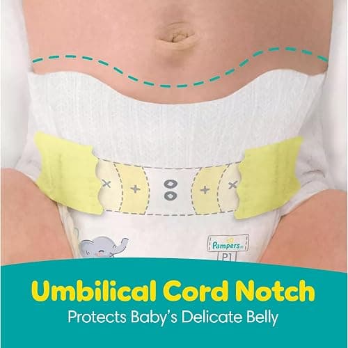 Pampers Baby Diapers - Swaddlers - Size 0, 84 Count, Ultra Absorbent Disposable Newborn Diaper thumbnail 10
