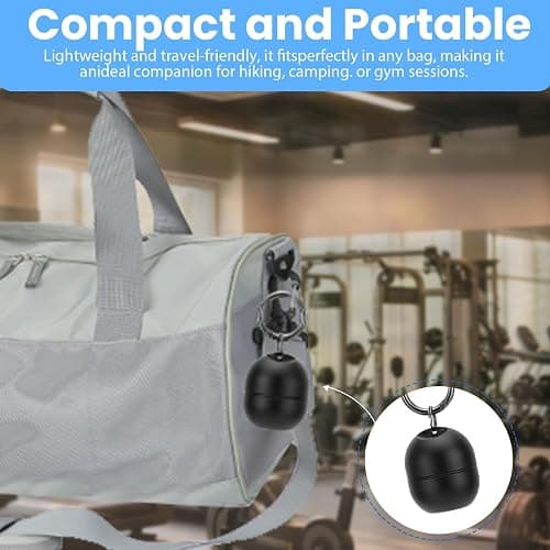 Jewelry Ring Holder Keychain,Portable Travel Sports Ring Keeper Case,Mini Small Versatile Carrying Display Storage Organizer Box With Key Chain thumbnail 4