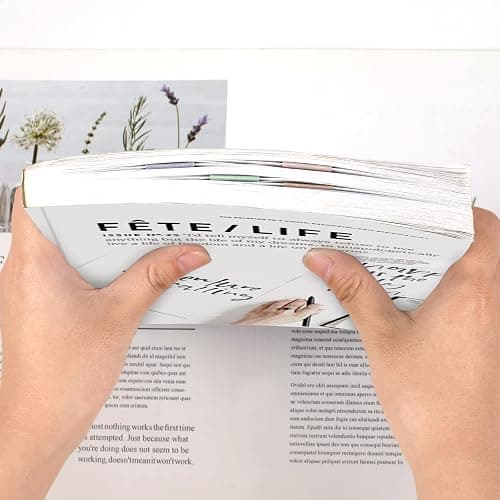 15 Pieces Bookmark, Magnetic Bookmarks for Women, Men, Book Lovers, Page Markers for Students Teachers Reading (Misty, Ocean, Emerald) thumbnail 2