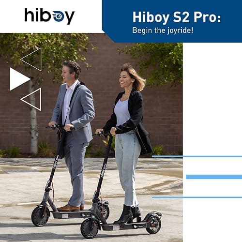 Hiboy S2 Pro/X300 Electric Scooter, 500W Motor, 10"/12" Tires, 25/38 Miles Range E Scooter, 19/23 Mph Folding Commuter Electric Scooter for Adults thumbnail 7