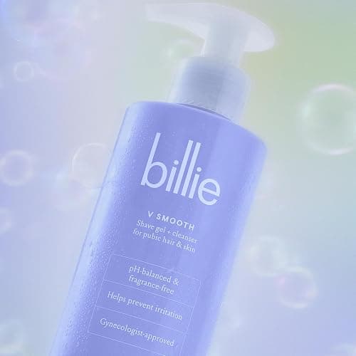 Billie - V Smooth - Shave Gel + Cleanser for Pubic Hair & Skin - pH-Balanced - Fragrance-Free - Gynecologist-Approved - 6.5 oz. thumbnail 6