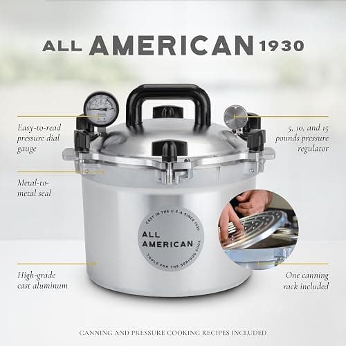 All American 10-1/2-Quart Pressure Cooker Canner thumbnail 3