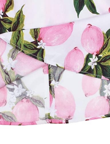 Kid Floral Cotton Girls Dresses Summer Girl Clothes thumbnail 7