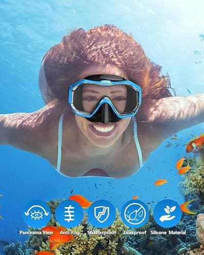 WSTOO Swim Goggles with Nose Cover to Prevent Water Inhaling, Anti-Fog Swimming Mask for Adults, Youth & Kids, in 2 Sizes thumbnail 4