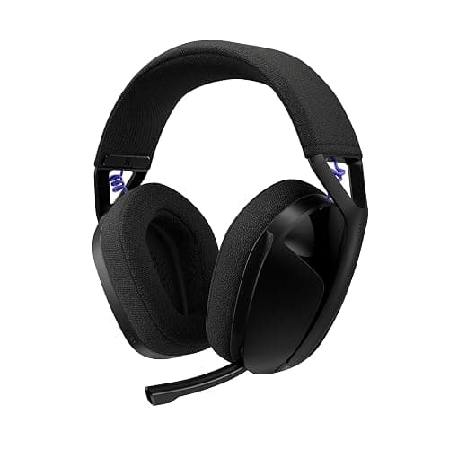 Logitech G321 Lightspeed Wireless Bluetooth Gaming Headset, Dynamic Comfort and fit, 16 kHz Boom mic, 20+ hrs Battery, PC, PS4, PS5, Nintendo Switch, Mobile - Black - Image 1