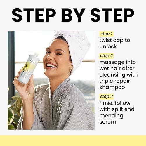Kenra Triple Repair Conditioner | Targets & Repairs Weak or Broken Bonds | Split Ends | Damaged Hair | Bond Builder | Sulfate-Free thumbnail 4