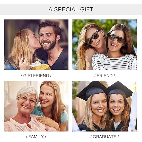 M MOOHAM Easter Basket Stuffers - Cross Bracelet Christian Gifts for Women - Engraved Quote Religious Cuff Bangle Bible Verse Jewelry Gift for Women Confirmation Baptism Gifts Christian Bracelet thumbnail 8