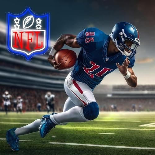Football Neon Sign for Wall Decor Dimmable Football Led Neon Light for Man Cave or Garage Club Bedroom Birthday Gifts for Rugby Fans 5V USB Powered Size15.7 * 11.8In(ZYLD173) thumbnail 6
