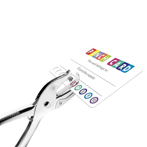 102 PCS Punch Cards Incentive Loyalty Reward Card for Classroom Business (3.5" x 2") thumbnail 3