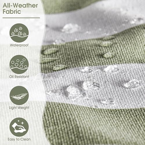 Becokan Sac de piscine pour femme – Imperméable à l'eau et au sable à grandes rayures avec fermeture éclair thumbnail 4