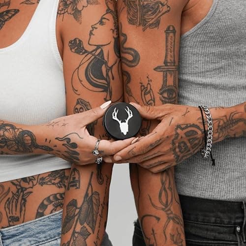Mad Rabbit Tattoo Balm & Aftercare Cream- Color Enhancement that Revives Old Tattoos, Hydrates New Tattoos, Made With Clean Ingredients + Petroleum Free, Daily Tattoo Lotion Moisturizer & Brightener thumbnail 7