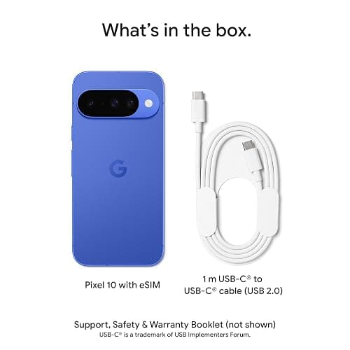 Google Pixel 10 - Unlocked Android Smartphone - Gemini AI Assistant - Advanced Triple Rear Camera, Fast-Charging 24+ Hour Battery, and 6.3" Actua Display - Frost - 128 GB (2025 Model) thumbnail 11
