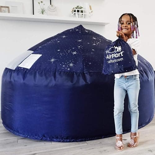 AirFort Inflatable Fort for Kids, Builds in 30 Sec, Play Tent Age 3+ (Starry Night) thumbnail 3