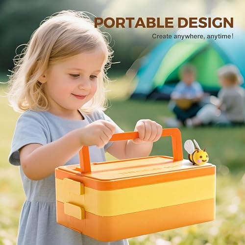 Air Dry Clay for Kids, 24 Colors Modeling Clay Kit with Storage Box & Sculpting Tools, Magic Molding Clay for Boys & Girls Crafts Gift, Age 6-12 Year Olds thumbnail 6