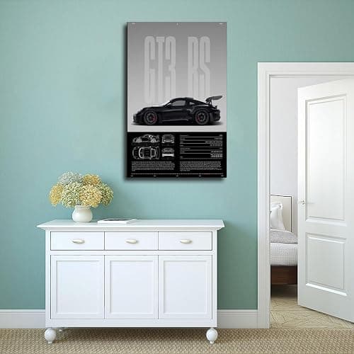 ULYTMMJG Modern Car Poster - Trendy Super Car Wall Art - Boys Bedroom, Office Decor - 12x18inch(30x45cm) thumbnail 4
