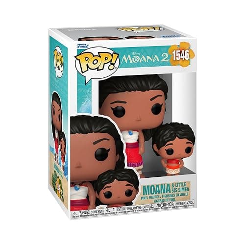 Funko POP & Buddy: Moana 2 - Moana & Simea - Collectable Vinyl Figure - Gift Idea - Official Merchandise - for Kids & Adults - Movies Fans - Model Figure for Collectors and Display - Image 1