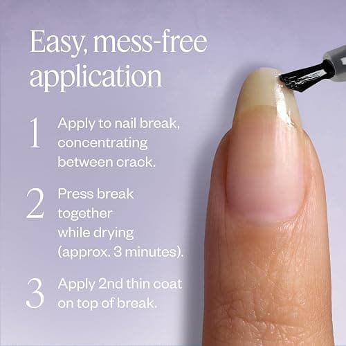 essie Break Fix Liquid Nail Patch, Nail Repair for Damaged Nails, 0.23 fl oz thumbnail 8