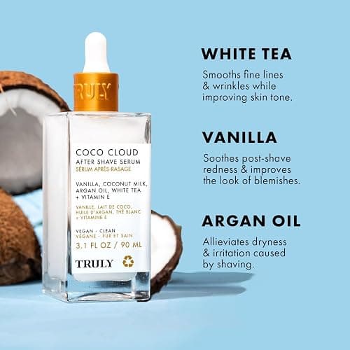 Truly Luxury After Shave Serum | Soothing & Hydrating Post Shave Treatment to Prevent Ingrown Hair For Smooth, Irritation-Free Skin thumbnail 8