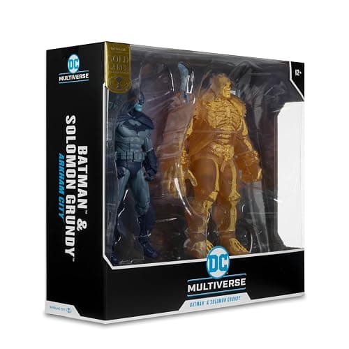 McFarlane Toys - DC Multiverse Batman & Solomon Grundy (Arkham City) 7in Action Figure and Mega Figure 2pk Gold Label thumbnail 12