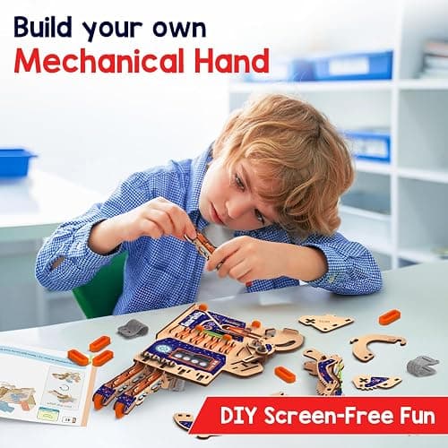 Smartivity DIY Robotic Mechanical Hand STEM Toy for Kids 8-14 Years Old | Parents Choice Award Winner I Birthday Gift for Kids | Engineering Kit for 8, 9, 10, 11, 12, 13, 14 Years Old Boys & Girls thumbnail 3