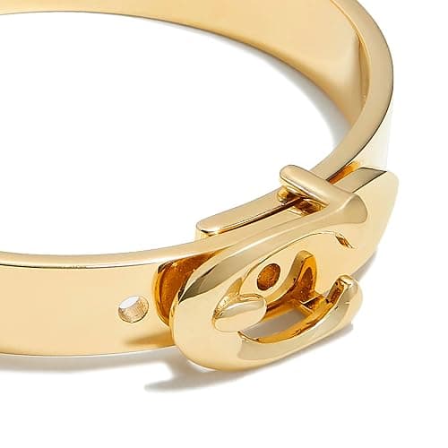 Coach Women's Signature C Buckle Bangle Bracelet thumbnail 3