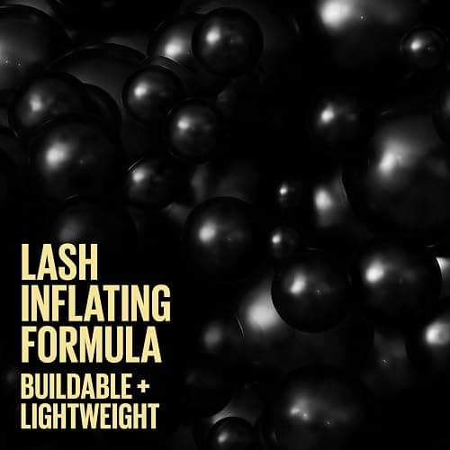 Maybelline The Colossal Bubble Washable Mascara, Buildable Mascara Volume and Length Formula for Bold, Separated Lashes, Blackest Black, 1 Count thumbnail 8
