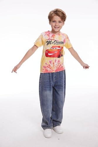 Disney Cars Boys 3 Pack Short Sleeve T-Shirt for Toddler and Big Kids thumbnail 2