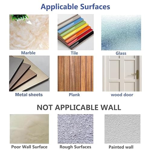 Adhesive Hooks for Hanging Heavy Duty Wall Hooks Self Adhesive Towel Coat Hooks Waterproof Transparent Hook for Bathroom Shower Kitchen Keys Door Outdoor Home Improvement Utility Hook 12 Pack thumbnail 4