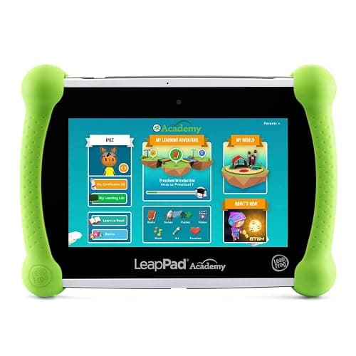 LeapFrog LeapPad Academy Kids’ Learning Tablet, Green thumbnail 3